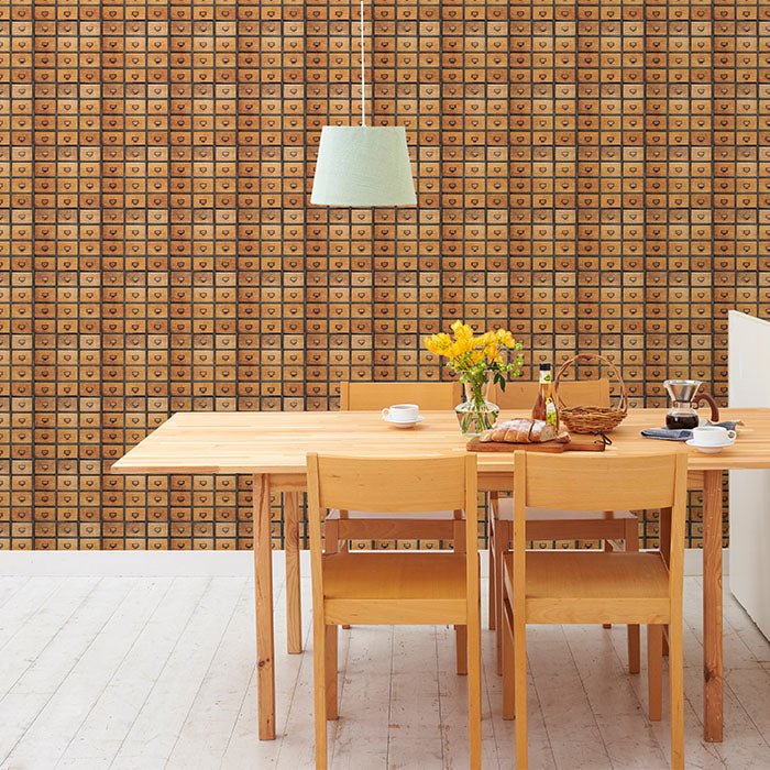 壁紙 シール のり付き ハガセルーノ 65cm×90cm ドゥロワー 補修 クロス はがせる壁紙 リメイクシート 張り替え DIY おしゃれ 粘着シート HR-017 アサヒペン