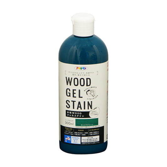 Asahipen Water-Based WOOD Gel Stain 300ml Cashmere Green