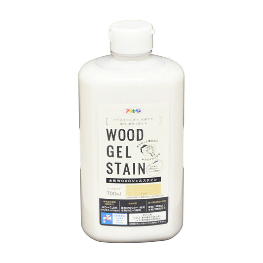 アサヒペン 水性WOODジェルステイン 700ml クリヤ