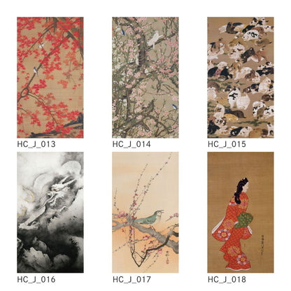 貼ってはがせる壁紙シート アートシリーズ 和の巨匠たち 日本の名画 HC_J_006 歌川広重 東海道五拾三次之内 日本橋 朝之景 シールタイプ 幅約120cm×高さ約66cm 1枚入り アサヒペン