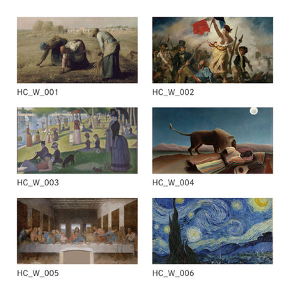 貼ってはがせる壁紙シート アートシリーズ 西洋の巨匠たち 世界の名画 HC_W_014 モネ 散歩、日傘をさす女性 シールタイプ 幅約66cm×高さ約120cm 1枚入り アサヒペン