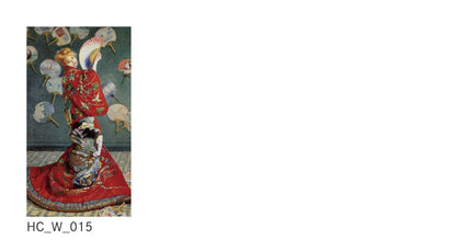 Asahipen Peel-and-Stick Wallpaper Sheet, Art Series: Western Masters, World Masterpieces, HC_W_006, Van Gogh's Starry Night, Sticker Type, Approx. 120cm Wide x 66cm High, 1 Sheet