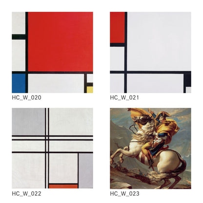 Asahipen Peel-and-Stick Wallpaper Sheet, Art Series: Western Masters, World Masterpieces, HC_W_017, Sargent, Carnation, Lily, Lily, Rose, Sticker Type, Approx. 66cm Wide x 66cm High, 1 Sheet