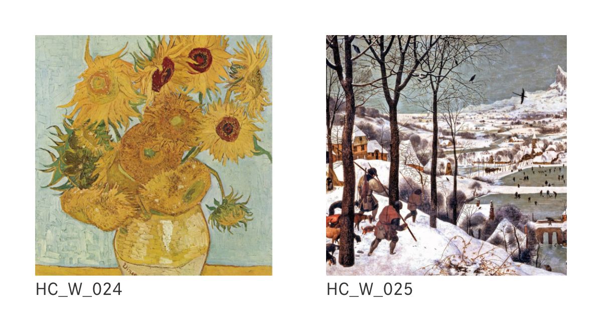 貼ってはがせる壁紙シート アートシリーズ 西洋の巨匠たち 世界の名画 HC_W_018 モネ 睡蓮 シールタイプ 幅約66cm×高さ約66cm 1枚入り アサヒペン