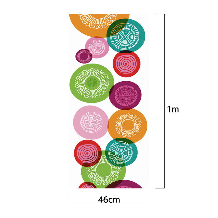壁紙 のりなし クロス 1m単位 切り売り デジタルプリントカベ紙 ポップアート柄 P009 かべ紙 張り替え DIY リフォーム 国産壁紙 賃貸 アサヒペン
