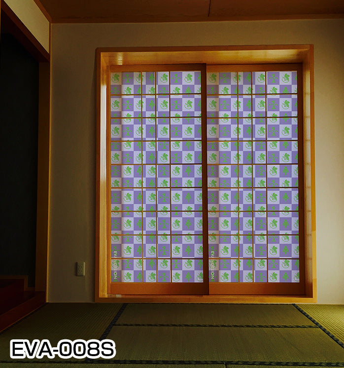 Shoji paper Evangelion EVA-008S 92cm×182cm 2 sheets 1 set Asahipen