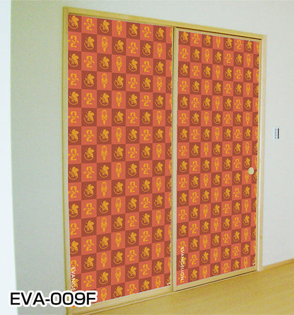 Fusuma paper Evangelion EVA-009F Width 92cm x Length 182cm 2 sheets 1 set Asahipen